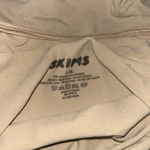 Skims L/XL Sculpting Brief Bodysuit Clay Beige NWOT MSRP $72 - Picture 3 of 7
